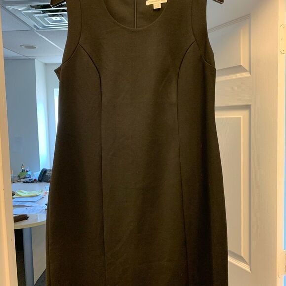 Coldwater Creek Classic Sleeveless Black Dress XL - Picture 1 of 4